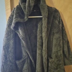 Cozy Faux Fur Hooded Jacket